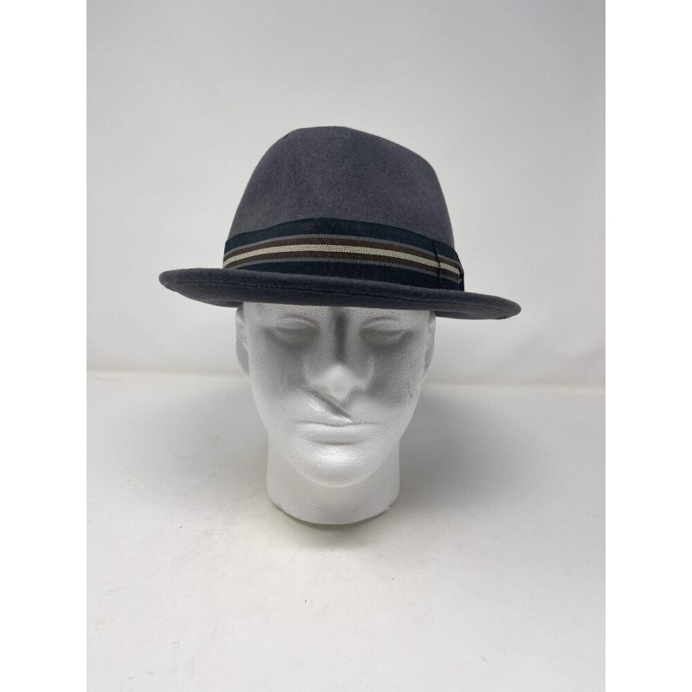 Bigalli Hat Cap Men'sSize XL  Dark Grey 100 %Wool Comfort Lightweight
